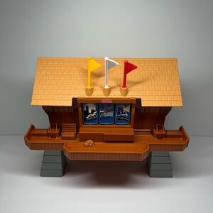 Fisher Price GeoTrax Switchin’ Signs Covered Bridge Train Accessory 2007 Mattel